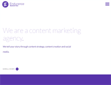 Tablet Screenshot of endurancemktg.com